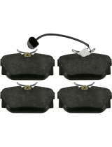 AP 05P974 Колодки дисковые задние