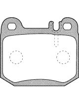 AP 05P901 Колодки дисковые задние