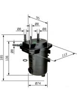 BOSCH F 026 402 077 Фильтр топливный