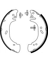 AP 08440 Колодки барабанные задние