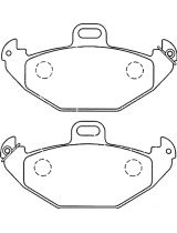 AP 05P883 Колодки дисковые