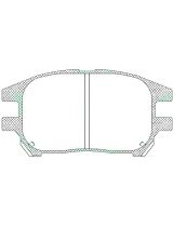 AP 05P1332 Колодки дисковые