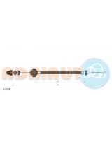 ADRIAUTO 41.0136 Трос сцепления