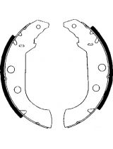 AP 04980 Колодки барабанные задние