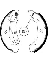 AP 07790 Колодки барабанные задние