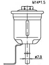 JS Asakashi FS3204 Фильтр топливный