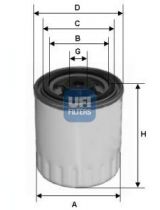 UFI 24.321.00 Фильтр топливный