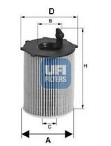 UFI 25.142.00 Фильтр масляный