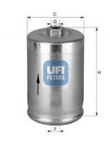 UFI 31.748.00 Фильтр топливный