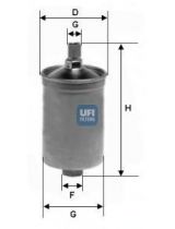 UFI 31.503.00 Фильтр топливный