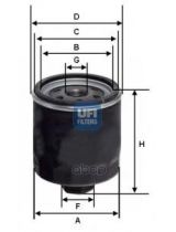 UFI 23.428.00 Фильтр масляный