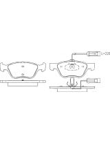 Patron PBP1299 Колодки дисковые передние