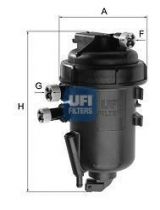 UFI 55.143.00 Фильтр топливный