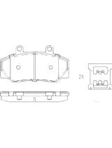 Patron PBP628 Колодки дисковые передние