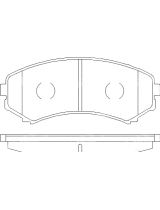 Patron PBP1603 Колодки дисковые передние