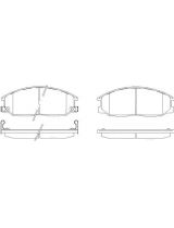 Patron PBP1605 Колодки дисковые передние