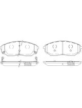 Patron PBP1735 Колодки дисковые передние