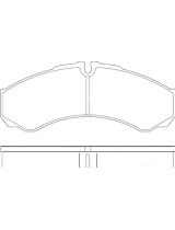TRW GDB1345 Колодки дисковые