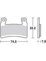 TRW MCB850SV Колодки дисковые