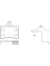 Patron PBP1413 Колодки дисковые задние