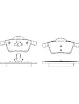 Patron PBP1383 Колодки дисковые задние