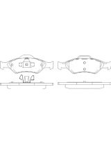 Patron PBP1393 Колодки дисковые передние