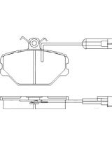 Patron PBP565 Колодки дисковые