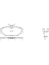 Patron PBP1420 Колодки дисковые передние