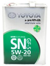 Моторное масло TOYOTA 08880-10605 SN/CF-5 5W-20 CASTLE MOTOR OIL 4л