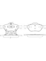 Patron PBP1890 Колодки дисковые передние