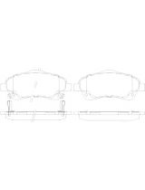 Patron PBP1648 Колодки дисковые