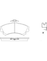 Patron PBP1093 Колодки дисковые передние