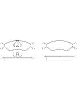Patron PBP365 Колодки дисковые передние