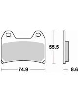 TRW MCB683 Колодки дисковые