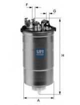 UFI 24.428.00 Фильтр топливный
