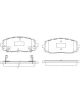 Patron PBP1783 Колодки дисковые передние