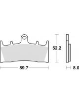 TRW MCB659SV Колодки дисковые передние
