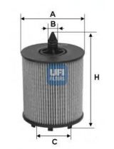 UFI 25.024.00 Фильтр масляный