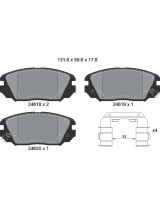 Textar 2461801 Колодки дисковые