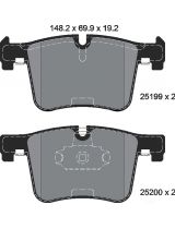 Textar 2519901 Колодки дисковые