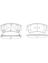 Patron PBP1619 Колодки дисковые передние