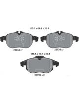 Textar 2373807 Колодки дисковые