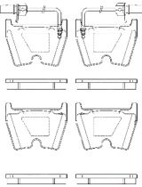 TRW GDB1507 Колодки дисковые