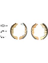 Textar 91069300 Колодки барабанные задние