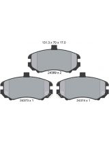 Textar 2436901 Колодки дисковые