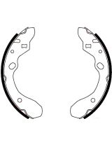 TRW GS8582 Колодки барабанные задние