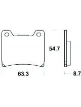 TRW MCB530SV Колодки дисковые передние