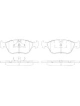 Patron PBP681 Колодки дисковые передние