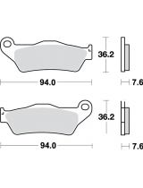 TRW MCB648SI Колодки дисковые передние