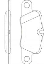 TRW GDB1849 Колодки дисковые задние